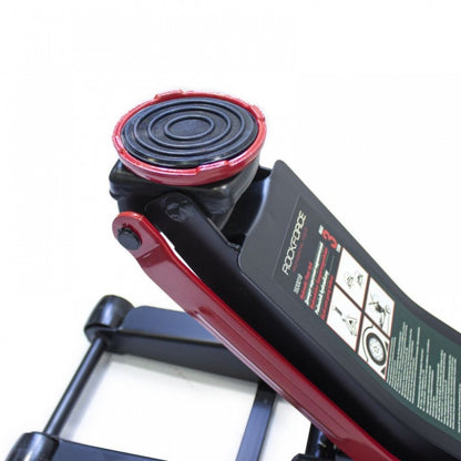 Професионален нископрофилен крик крокодил 3 тона с 2 помпи, RockForce, 75-510мм