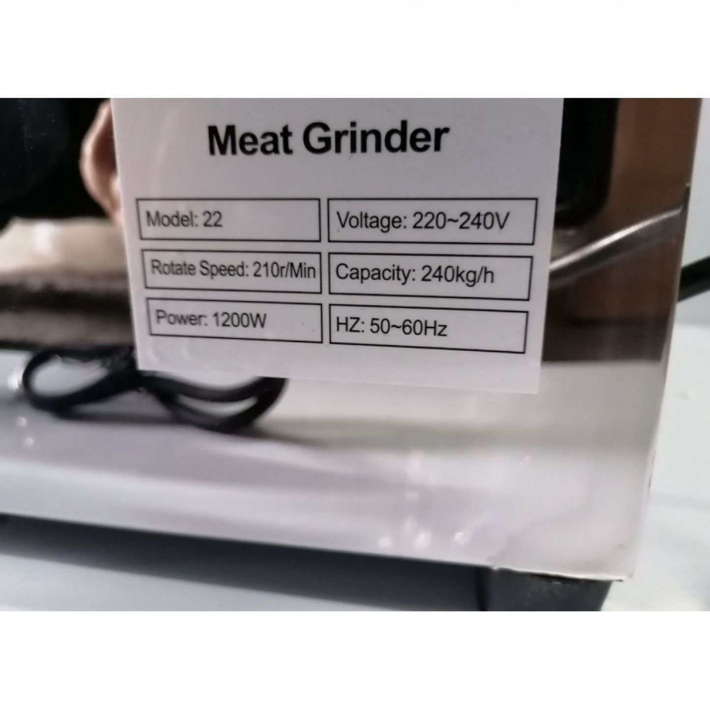 ПРОФЕСИОНАЛНА ЕЛЕКТРИЧЕСКА МЕСОМЕЛАЧКА ТК-22