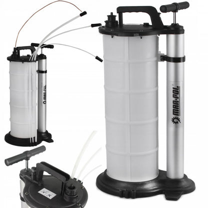 Ръчна вакуум помпа за масло и други видове течности 9 литра Mar-Pol