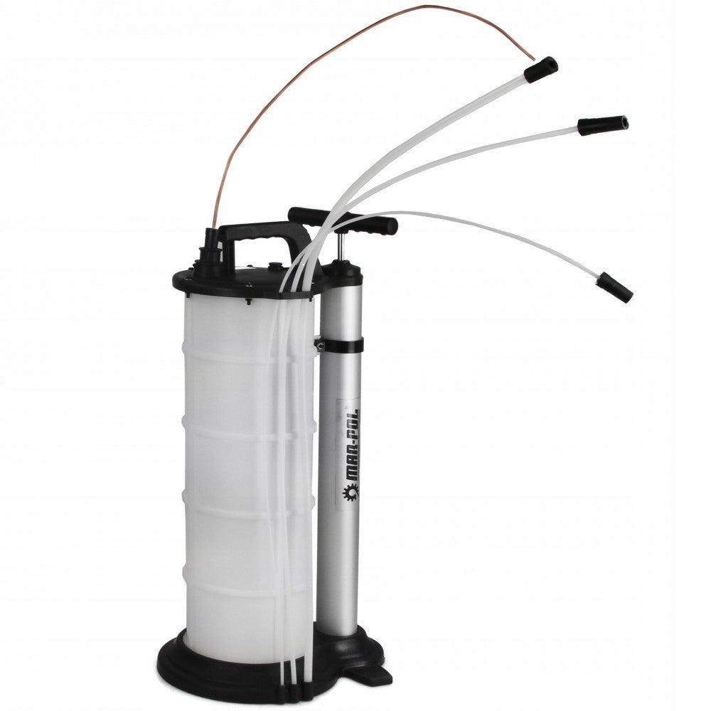 Ръчна вакуум помпа за масло и други видове течности 9 литра Mar-Pol