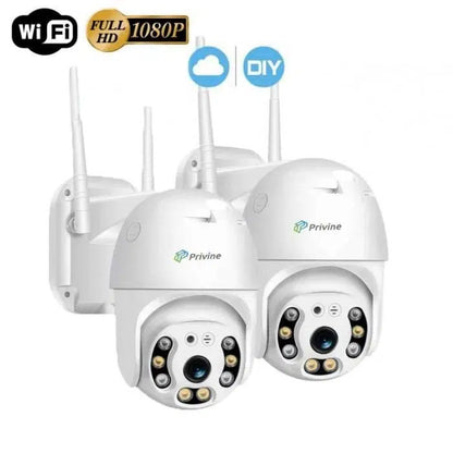 Въртяща безжична камера Privine 5MPX- 4+4LED 2бр YCC365+
