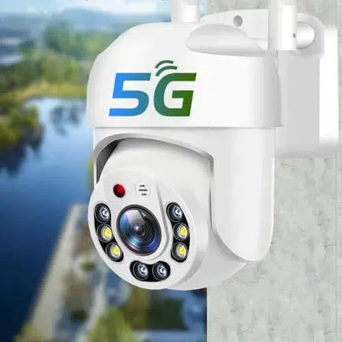 2бр. Куполна безжична камера с 5g и 8led 5mpx + 2бр. SD карта памет 64GB