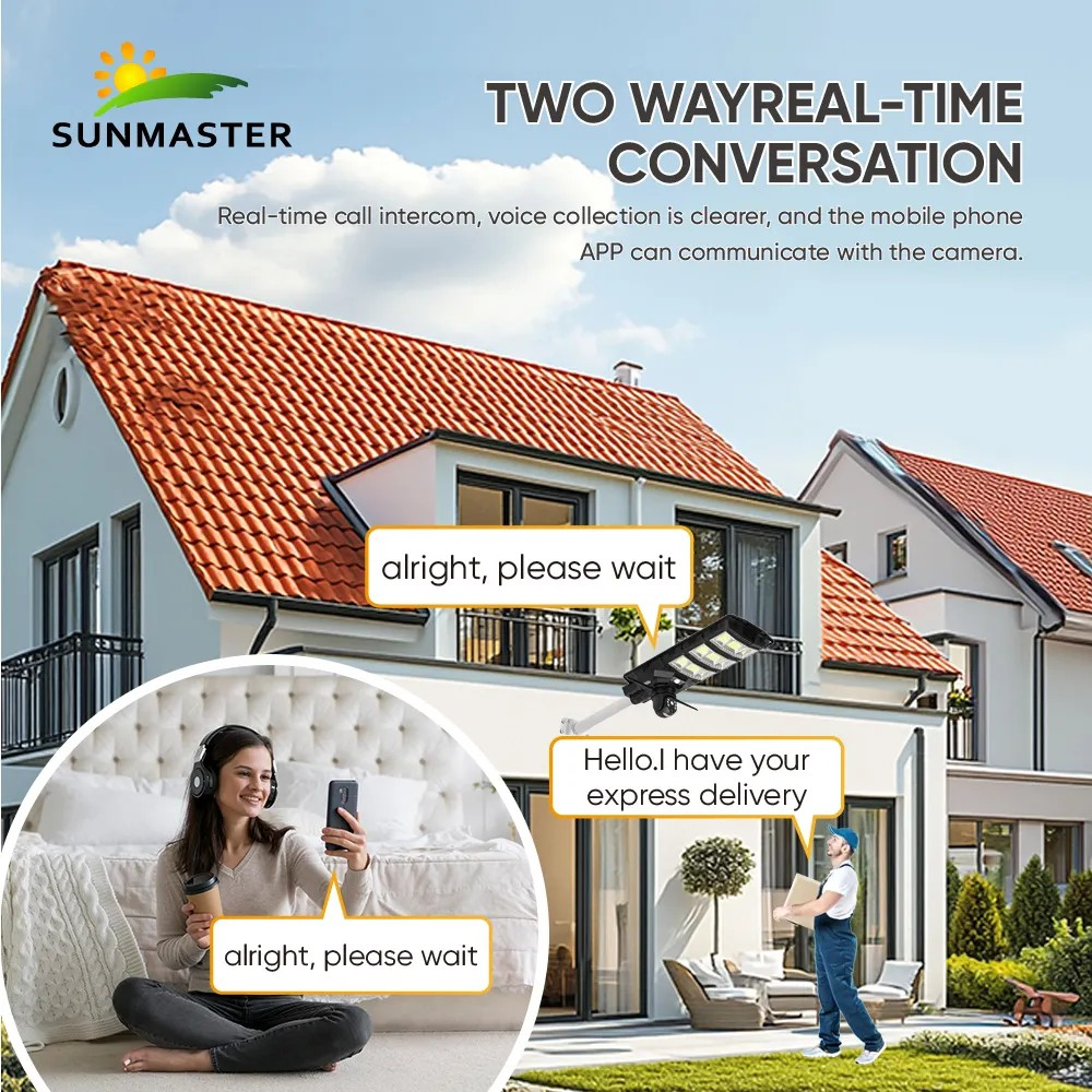 Външна WiFi камера с два обектива 2x6mp с изкуствен интелект