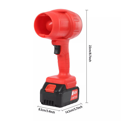 Акумулаторен Турбо Пистолет Мощна Духалка 1500W 128000 об./мин 200 м/с въздушен поток