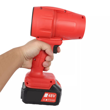 Акумулаторен Турбо Пистолет Мощна Духалка 1500W 128000 об./мин 200 м/с въздушен поток