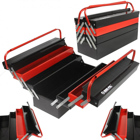 Сгъваем метален куфар за инструменти Mar-Pol