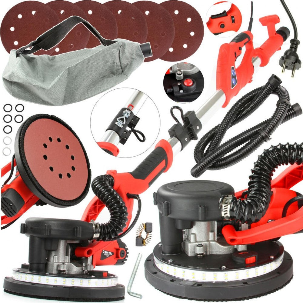 Сгъваема LED шлайф машина - жираф за шлайфане на стени и тавани Mar-Pol