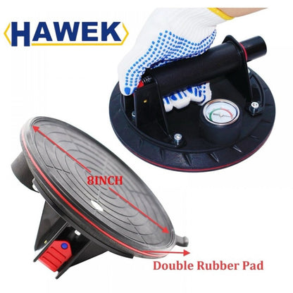 Вендуза с манометър и вакуумна помпа Ø200 мм HAWEK