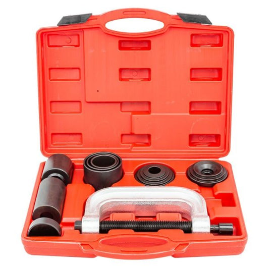 СКОБА И ВТУЛКИ ЗА МОНТАЖ И ДЕМОНТАЖ НА ЛАГЕРИ И ШАРНИРИ 10 ЧАСТИ FORCEKRAFT