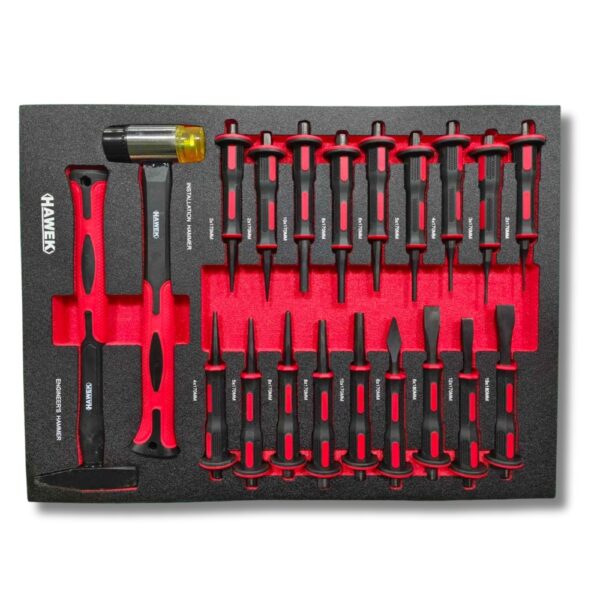 ПРОФЕСИОНАЛЕН ШКАФ С ИНСТРУМЕНТИ С 12 ЧЕКМЕДЖЕТА – 11 ПЪЛНИ HAWEK