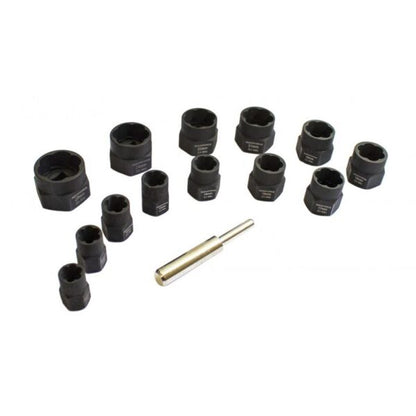 КОМПЛЕКТ ЕКСТРАКТОРИ 14 ЧАСТИ HAWEK