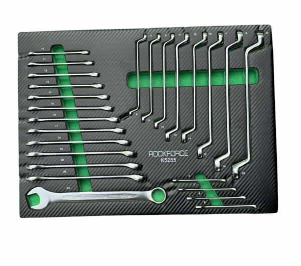 ШКАФ С ИНСТРУМЕНТИ С 7 ЧЕКМЕДЖЕТА – 4 ПЪЛНИ,МЕТАЛЕН ПЛОТ И ОТДЕЛЕНИЕ ЗА ЗАКАЧАНЕ НА ИНСТУМЕНТИ ROCKFORCE