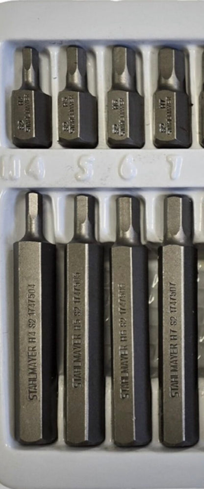 КОМПЛЕКТ НАКРАЙНИЦИ В МЕТАЛНА КУТИЯ – ТОРКС 40 ЧАСТИ STAHLMAYER