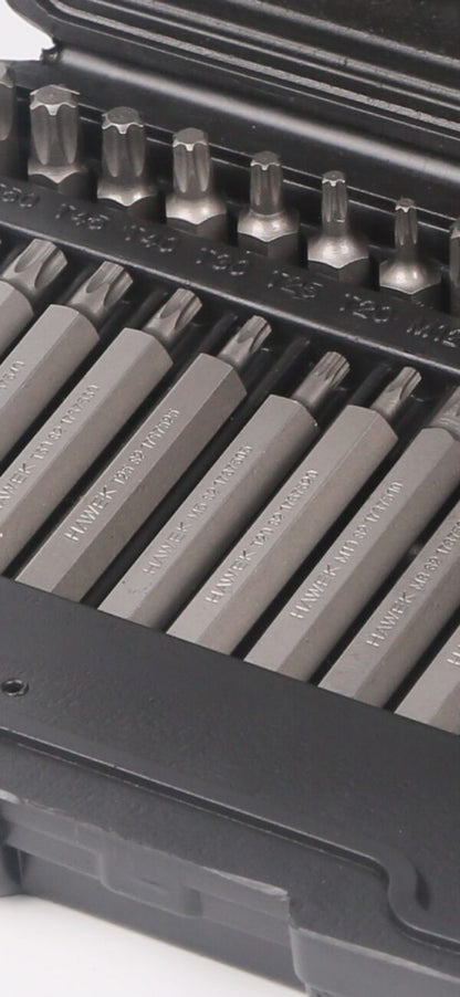 КОМПЛЕКТ НАКРАЙНИЦИ – ТОРКС 40 ЧАСТИ HAWEK