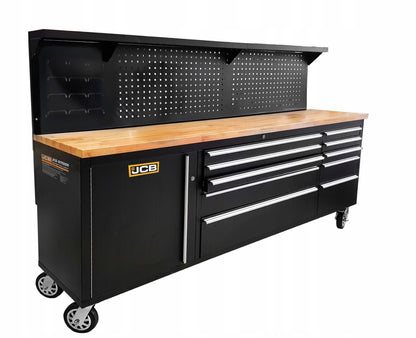 ПОДВИЖЕН ШКАФ ЗА ИНСТРУМЕНТИ С РАБОТЕН ПЛОТ JCB