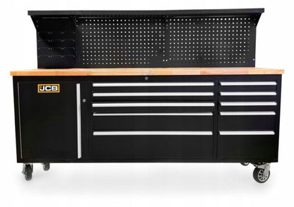 ПОДВИЖЕН ШКАФ ЗА ИНСТРУМЕНТИ С РАБОТЕН ПЛОТ JCB