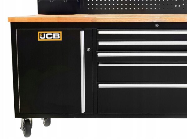 ПОДВИЖЕН ШКАФ ЗА ИНСТРУМЕНТИ С РАБОТЕН ПЛОТ JCB