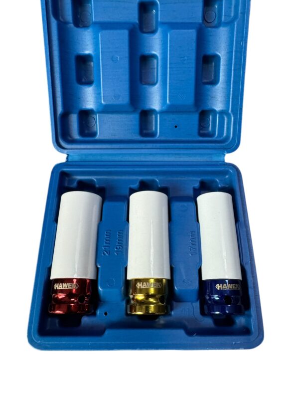 УДАРНИ ВЛОЖКИ ЗА ЛЕТИ ДЖАНТИ 1/2” (17,19,21ММ) HAWEK