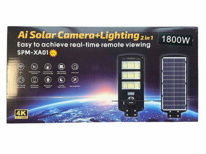 Външна WiFi камера с два обектива 2x6mp с изкуствен интелект