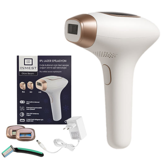 INMEST Glow Beam IPL Лазерна Епилация – Професионална Технология за Домашна Употреба