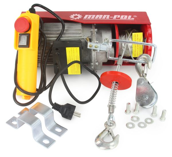 ЕЛЕКТРИЧЕСКА ВЪЖЕНА ЛЕБЕДКА 300 / 600 КГ 12 М 1200W MAR-POL