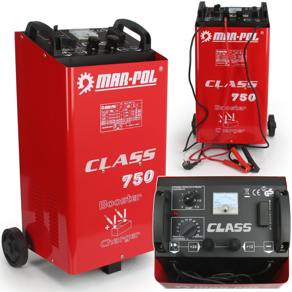 Зарядно стартерно устройство за акумулатори Class 750, 60 - 900 Ah Mar-Pol