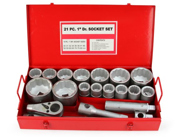 ГЕДОРЕ 1″ 12-СТЕННО 30 – 80 ММ 21 ЧАСТИ MAR-POL